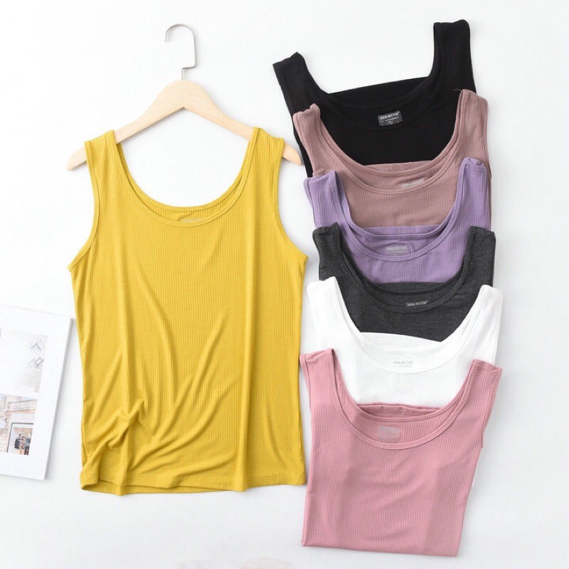 [HCM]Áo sát nách hở lưng nữ YSUN from ôm chất thun lạnh V0030