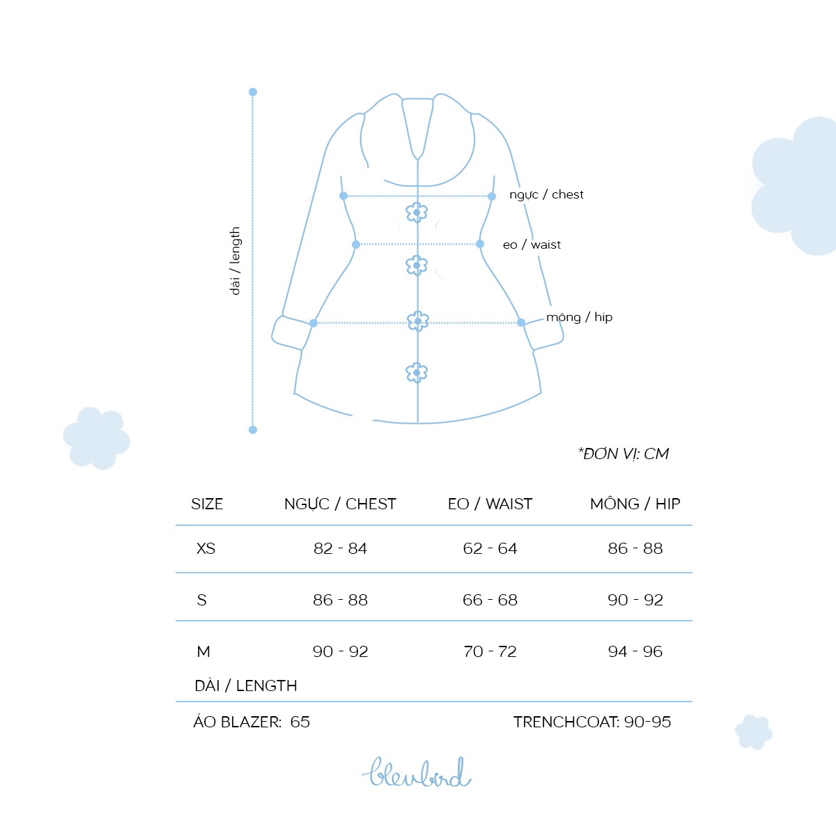 BLEUBIRD Áo khoác denim mỏng dáng ngắn Denim Jacket