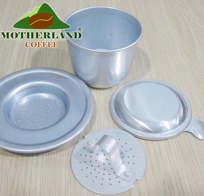 Phin cà phê nhôm lá tốt pha 1 người uống