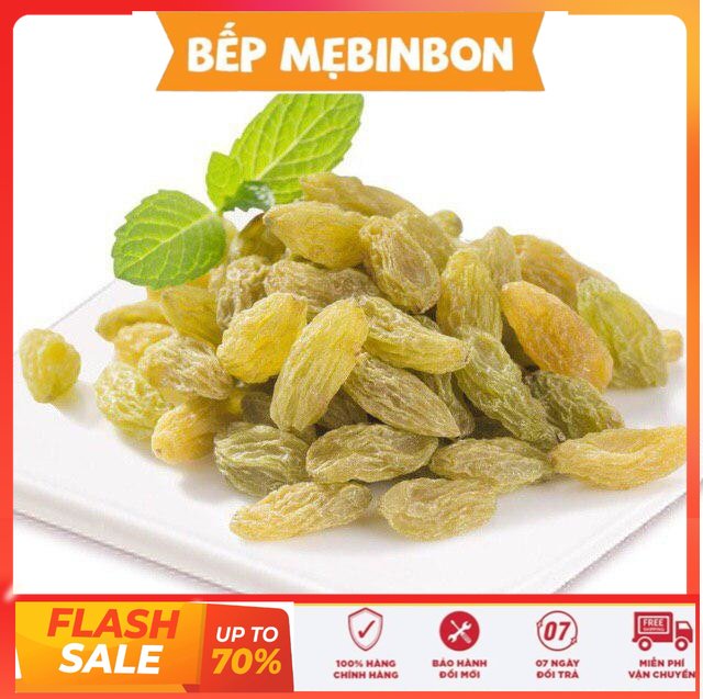 500g nho khô xanh sấy dẻo
