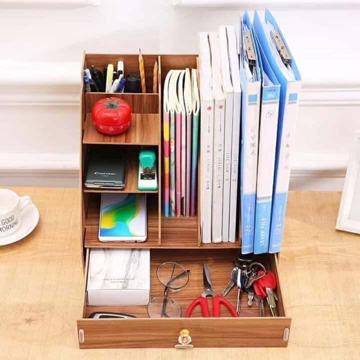 KỆ SÁCH GỖ MINI ĐỂ BÀN