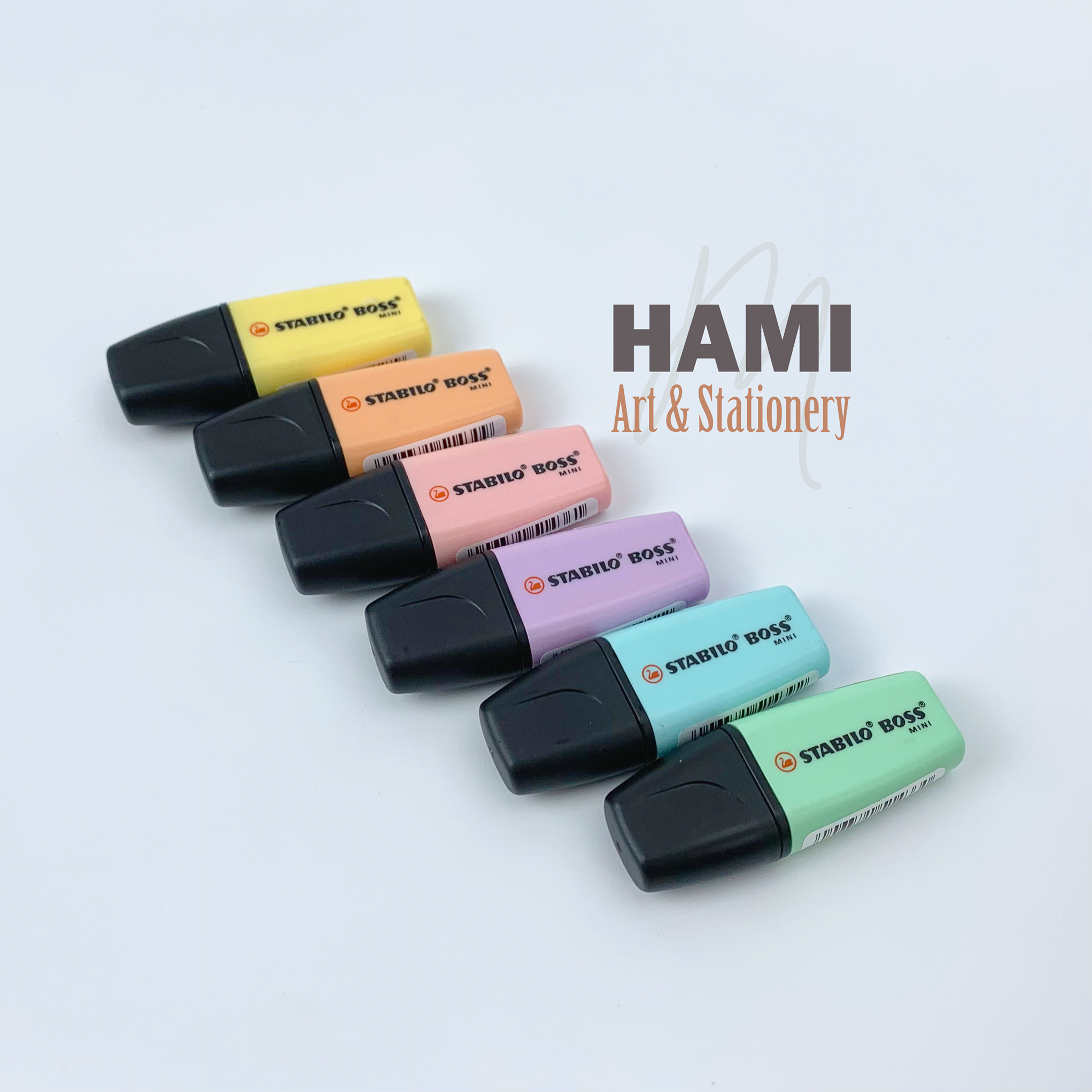 Bút dạ quang STABILO BOSS mini Pastel HLP07