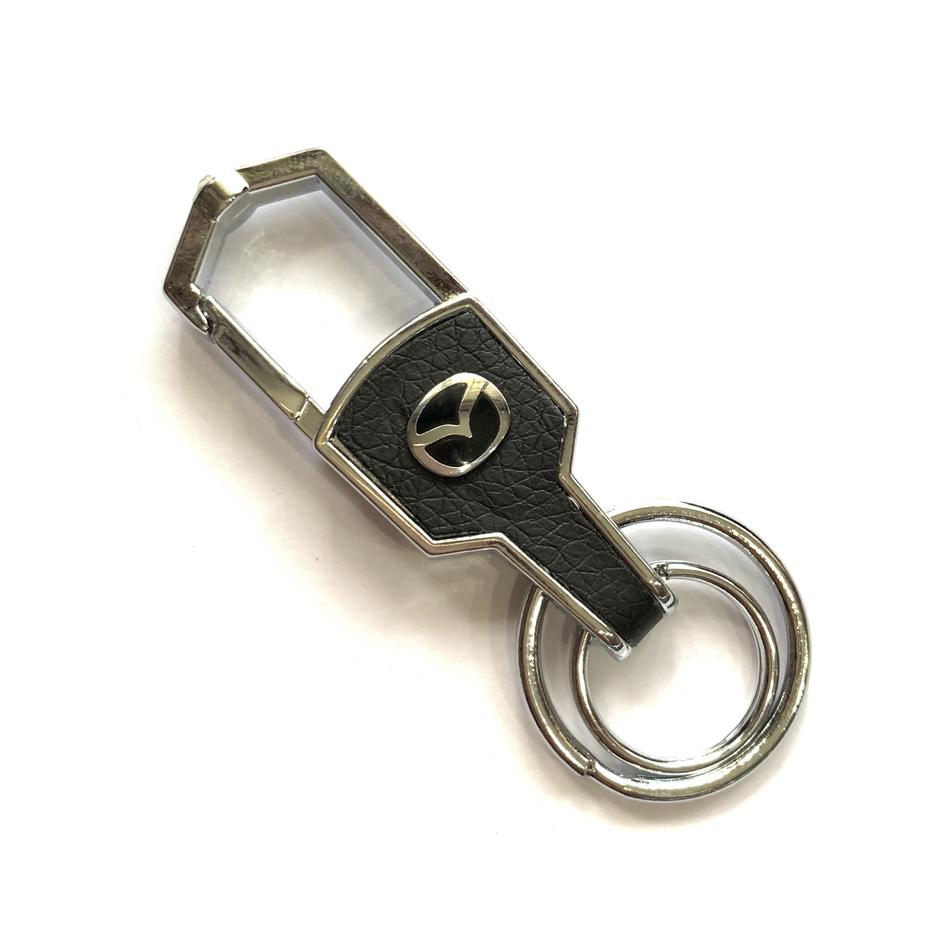 Móc khóa ô tô in logo xe cao cấp (Mazda)