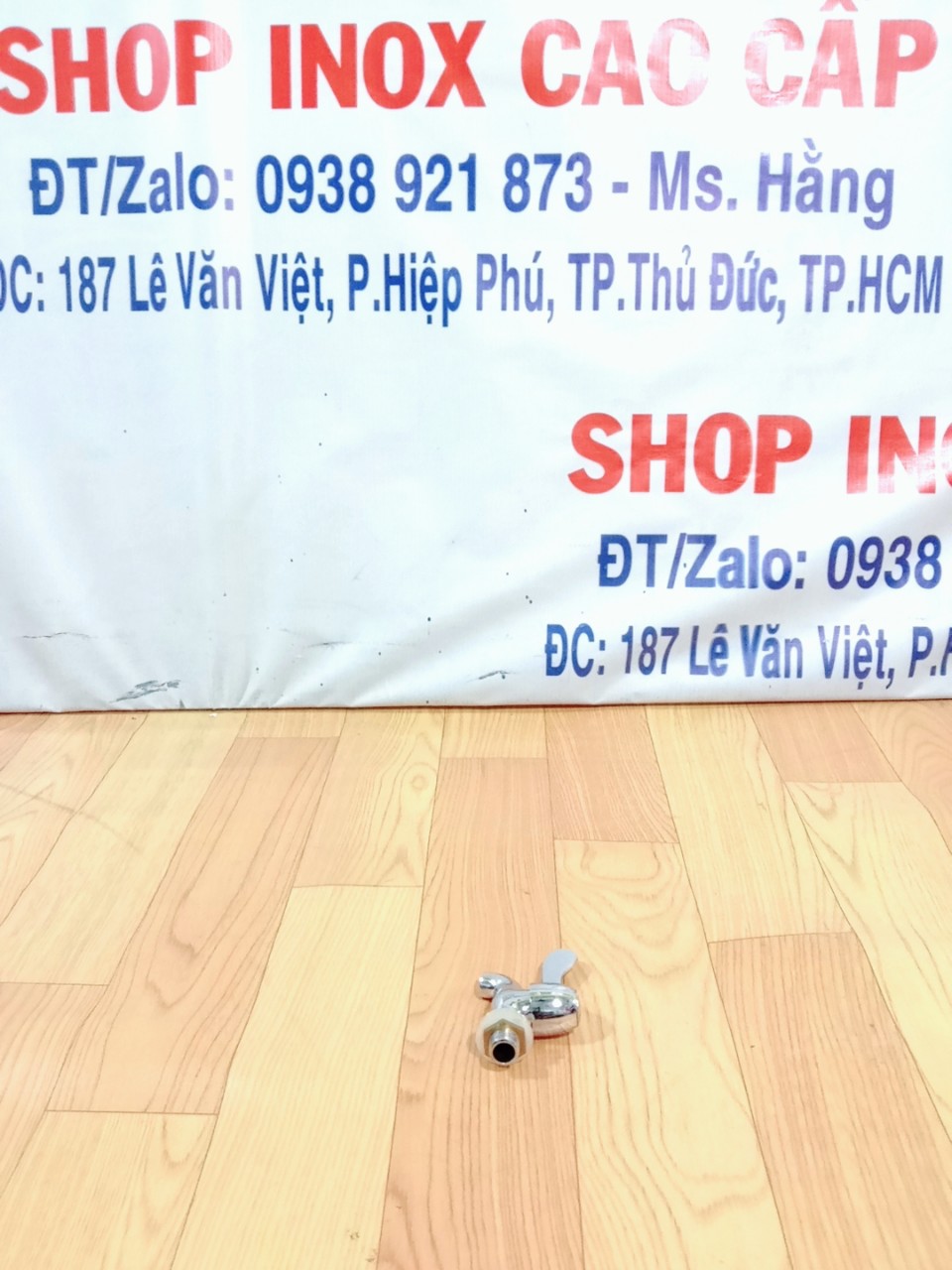 Vòi Bình Lọc Xi Mạ Crom Phi 17 Cao Cấp _ Mã: VBL04X