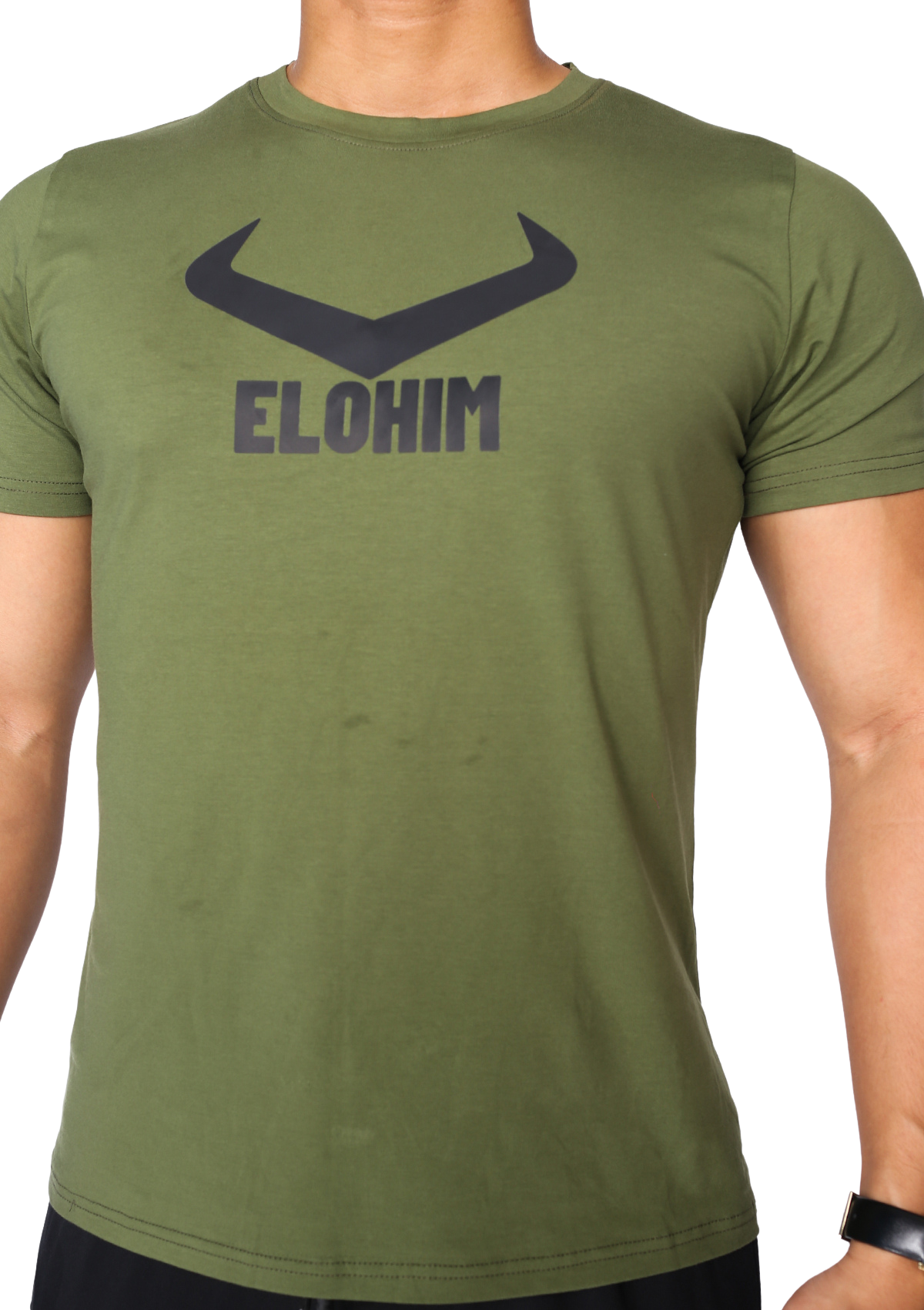 Áo Thể Thao Logo Elohim Classic - Xanh Lính