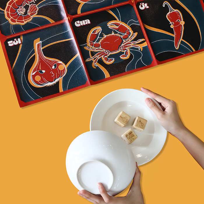 Bộ Trò Chơi Dân Gian Bầu Cua Tôm Vị