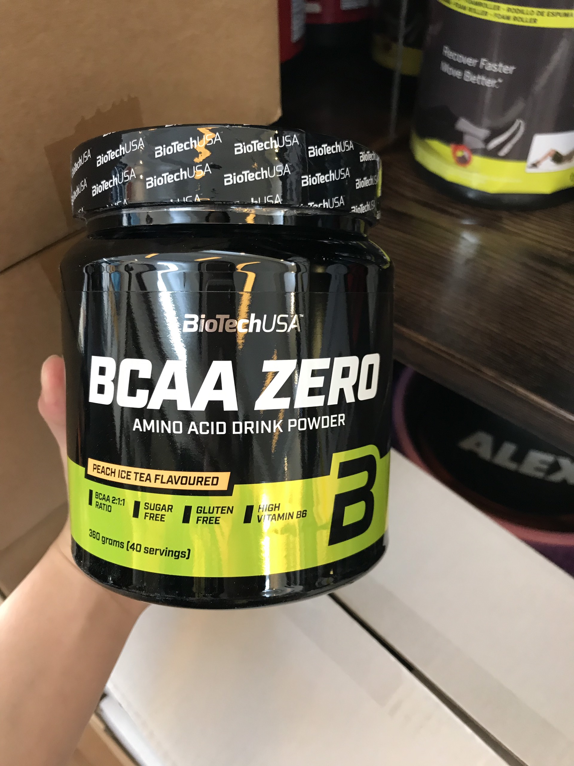 [HCM]Tăng Sức Bền BCAA ZERO BiotechUSA Hộp 360g