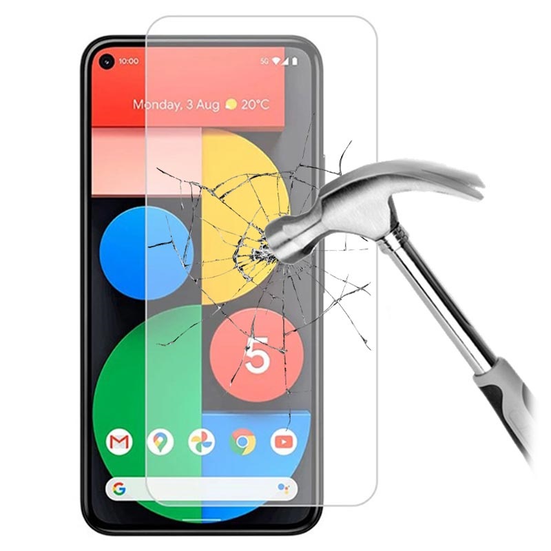 Kính cường lực Google Pixel 5 (Trong Suốt, Không Full Màn)