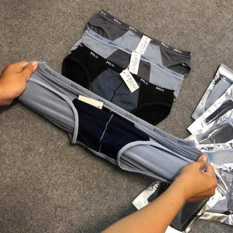 Nơi bán COMBO 5 QUẦN SỊP NAM TÚI ZIP BẠC NHẬT, QUẦN BOXER NAM THUN LẠNH CAO CẤP