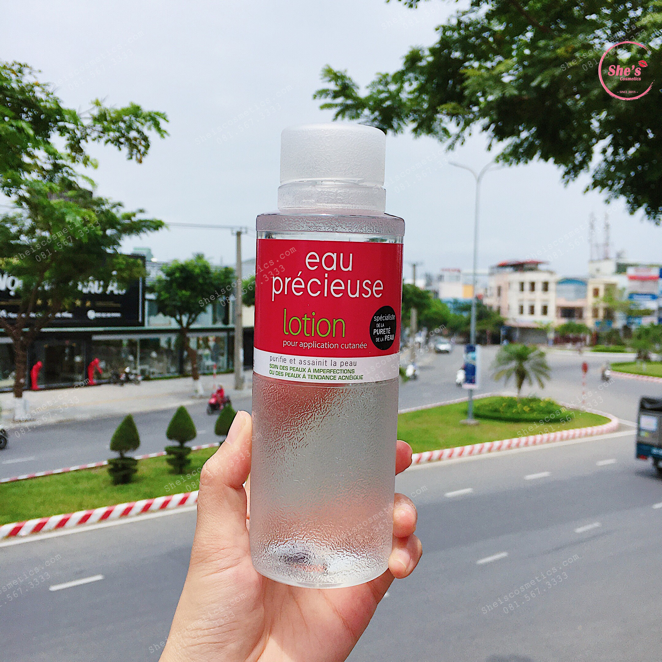 Toner Eau Precieuse Lotion cho da dầu mụn nội địa Pháp