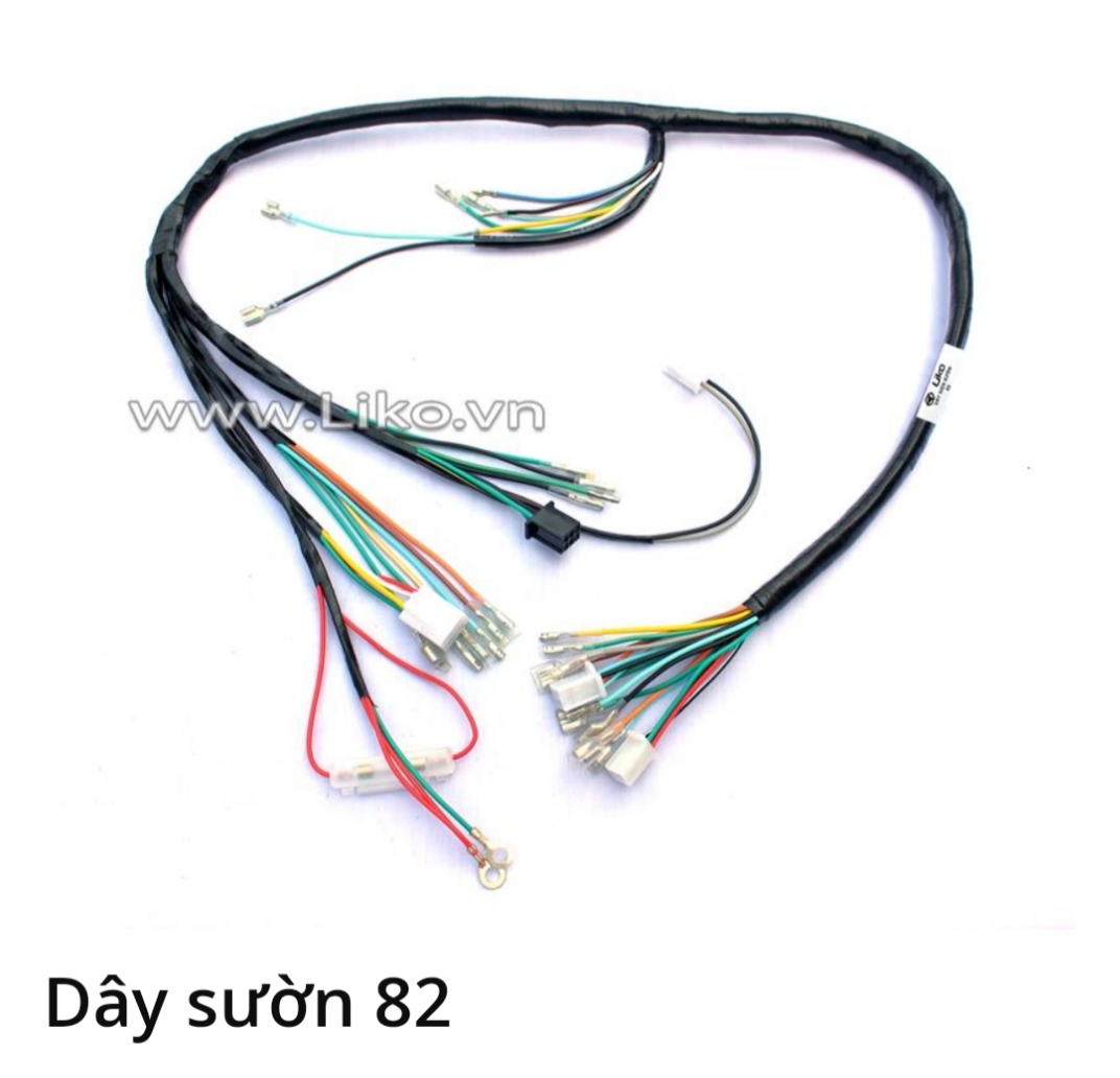 Dây điện sườn xe 67 - 78 - 81 - 82 - win 100, đúng xe đúng sản phẩm