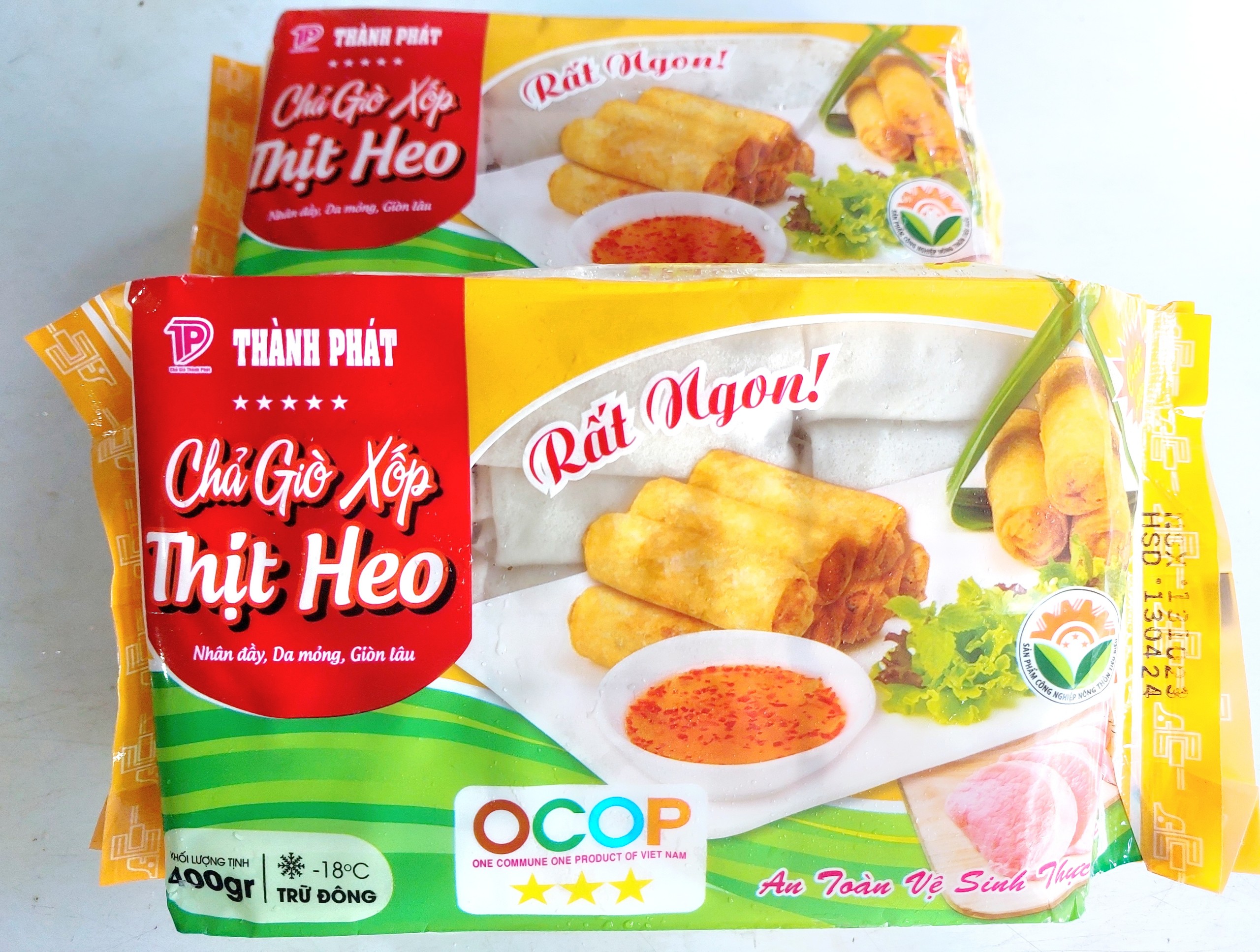 Gói 400g chả giò Xốp nhân thịt
