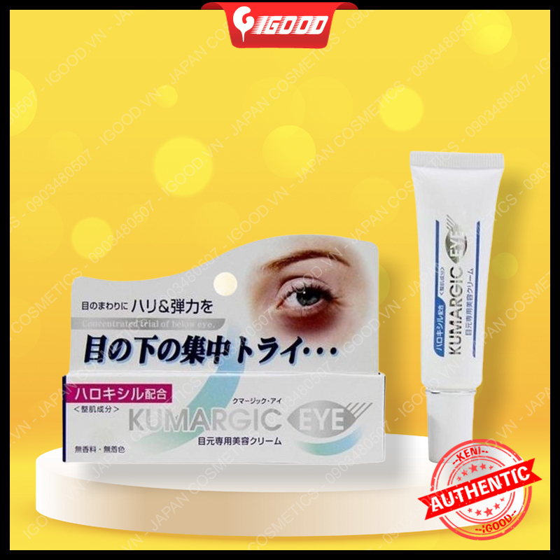 Kem thâm quầng mắt Kumargic Eye Cream Nhật Bản 20g