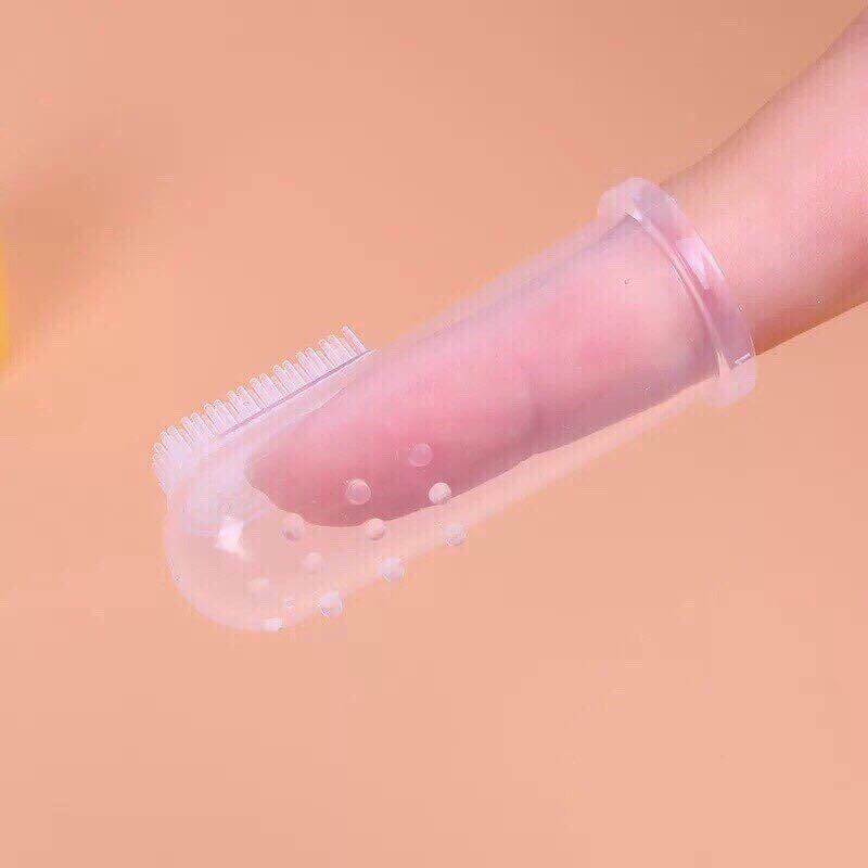 Rơ lưỡi Đánh răng Silicone cho bé yêu
