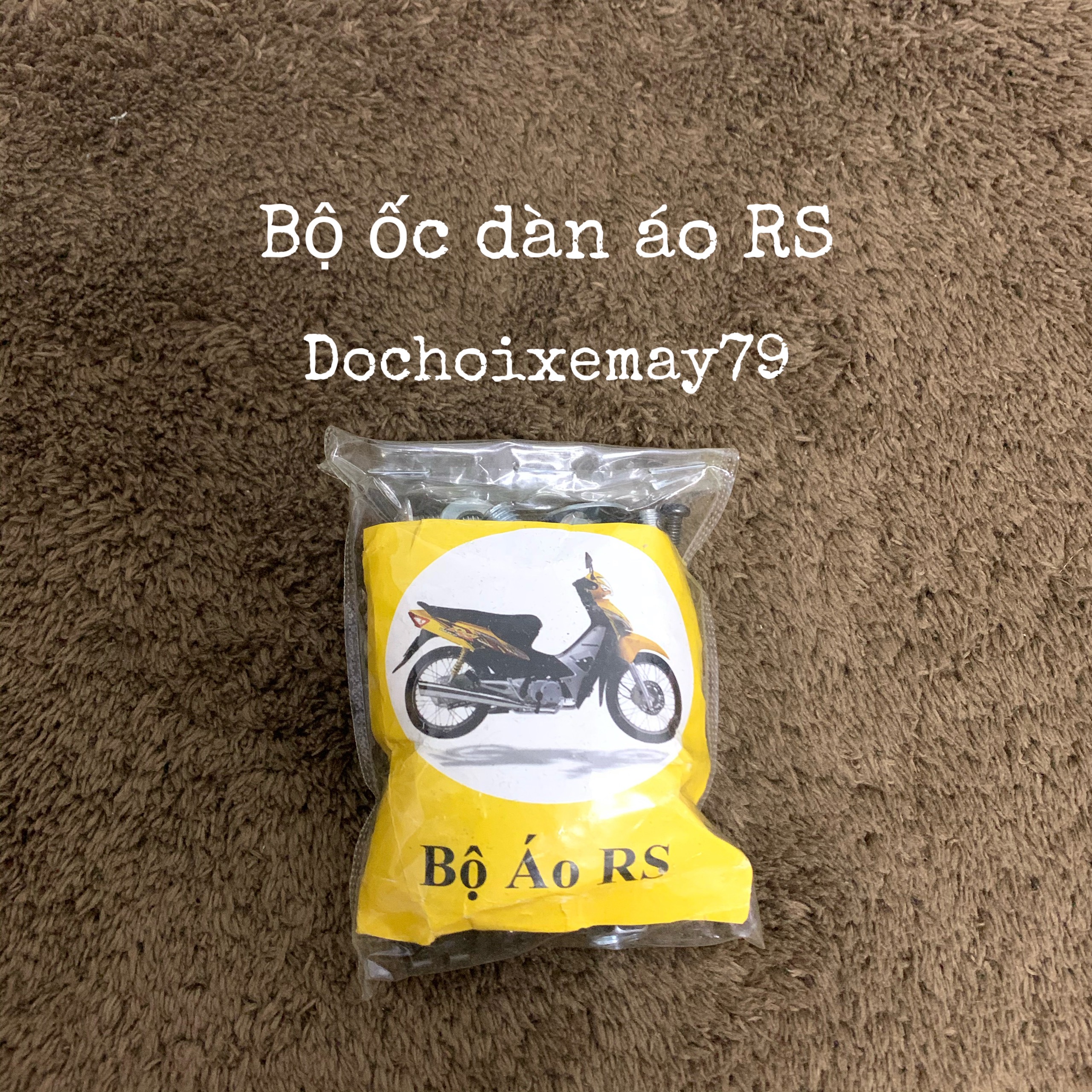 Bộ ốc dàn áo xe Wave Rs , Wave A , Wave S100