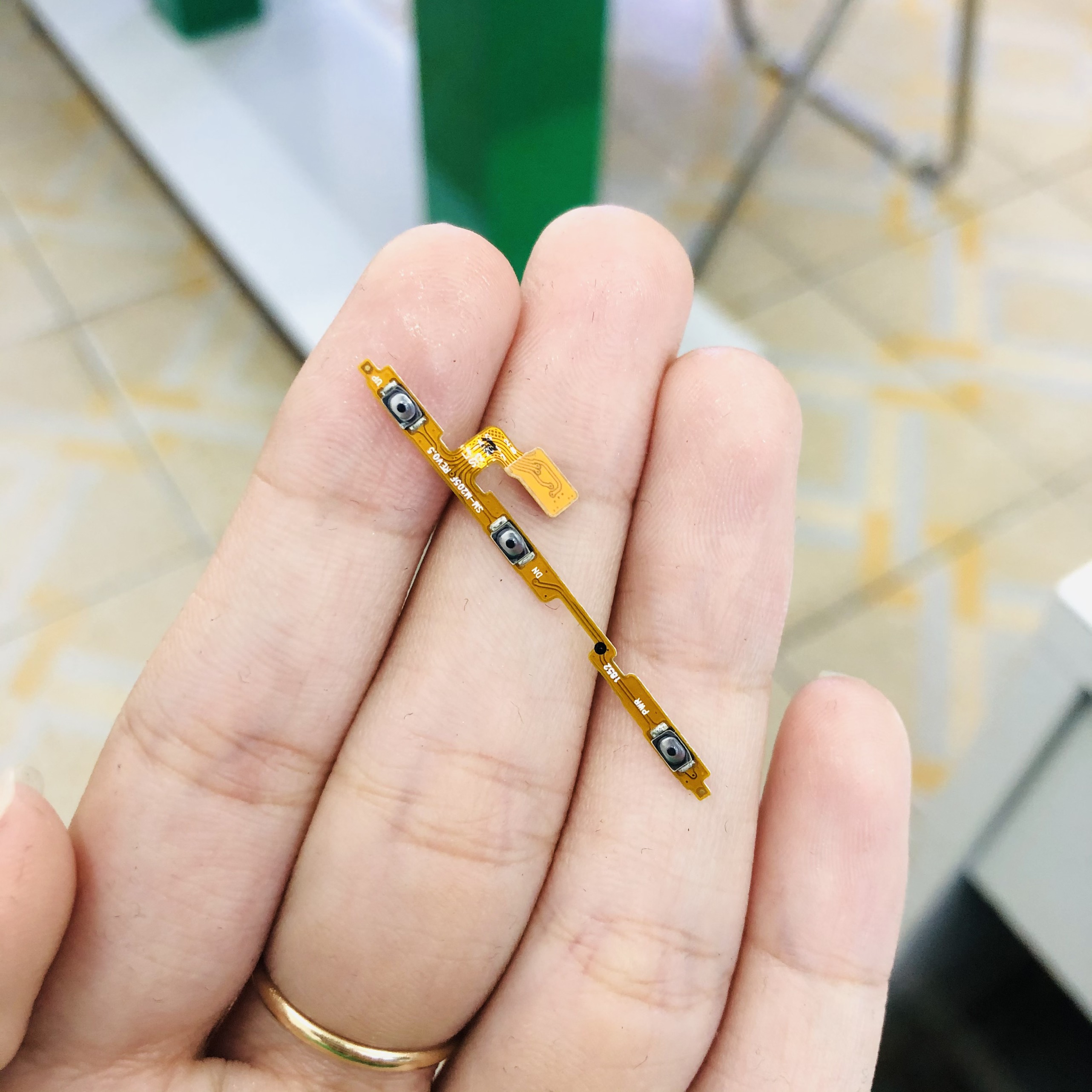 Dây nút nguồn Samsung M20 / dây nút nguồn , âm lượng Samsung M20 zin bóc máy , bảo hành đổi trả