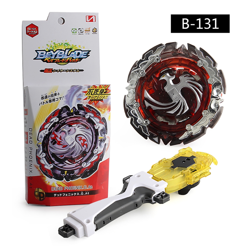 ASTELLA Metal B-131 Dead Phoenix Beyblade Burst Blast Gyroscope with Handle Launcher
