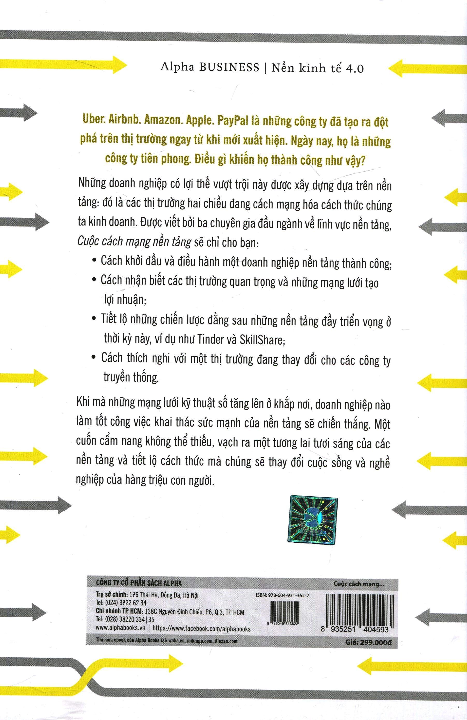 Sách - Cuộc cách mạng nền tảng (bìa mềm)