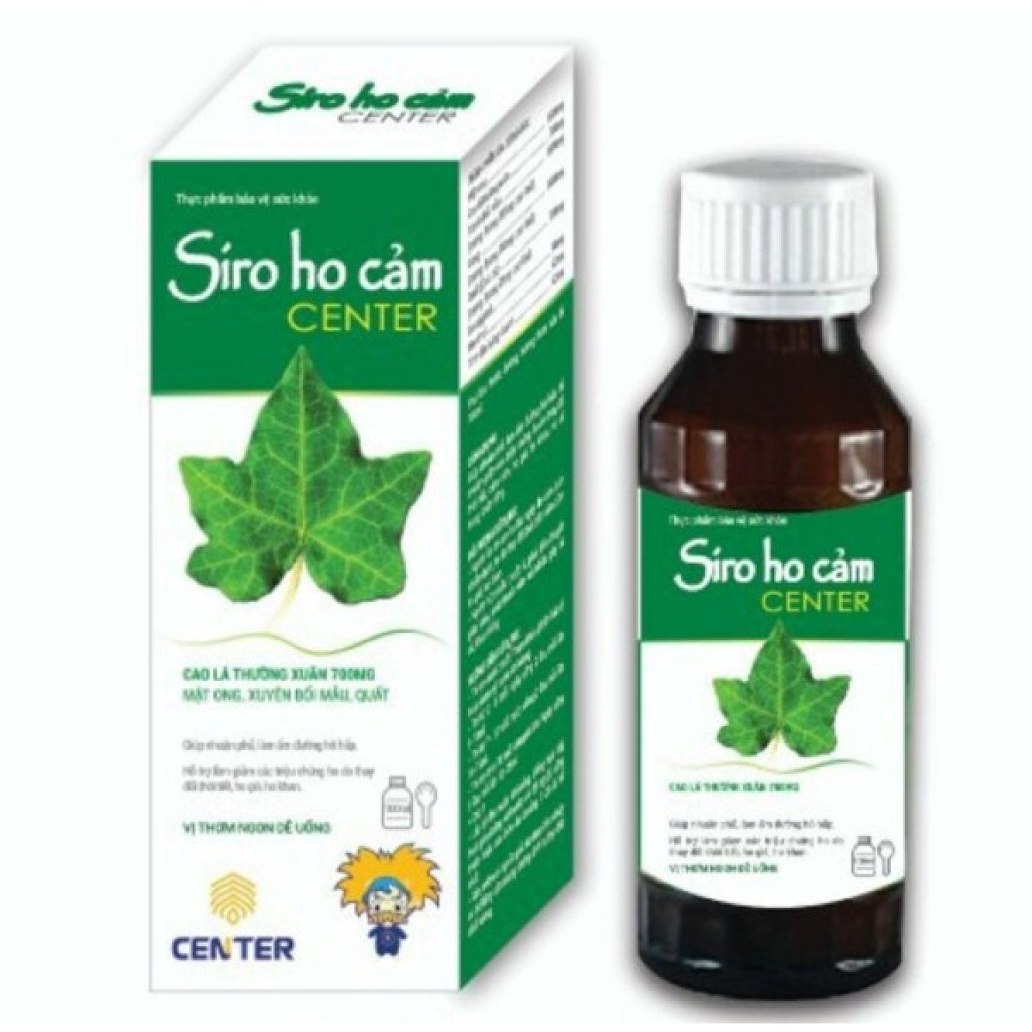 Siro ho cảm Center Nhuận phế Giảm Ho 125 ml