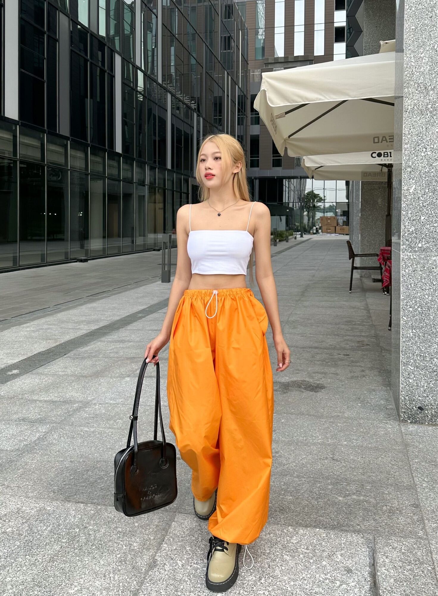 Áo croptop nữ 2 dây | LENA TOP - CLÉLIE