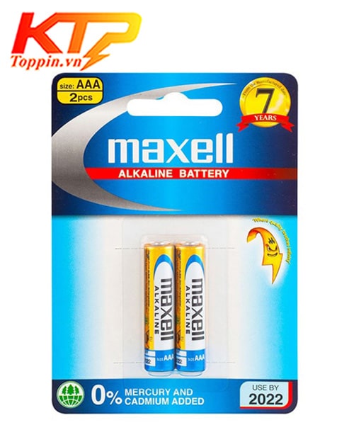 Pin tiểu AA Maxcell (1 vỉ 2 viên)