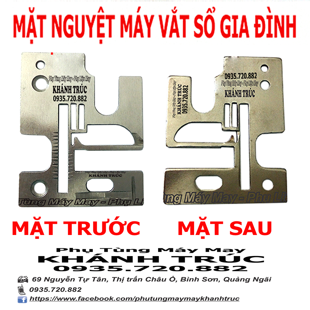 Mặt Nguyệt máy vắt sổ gia đình