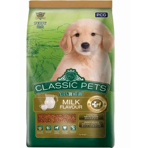 Thức Ăn Hạt Khô Cho Chó Con Classic Pets Vị Sữa