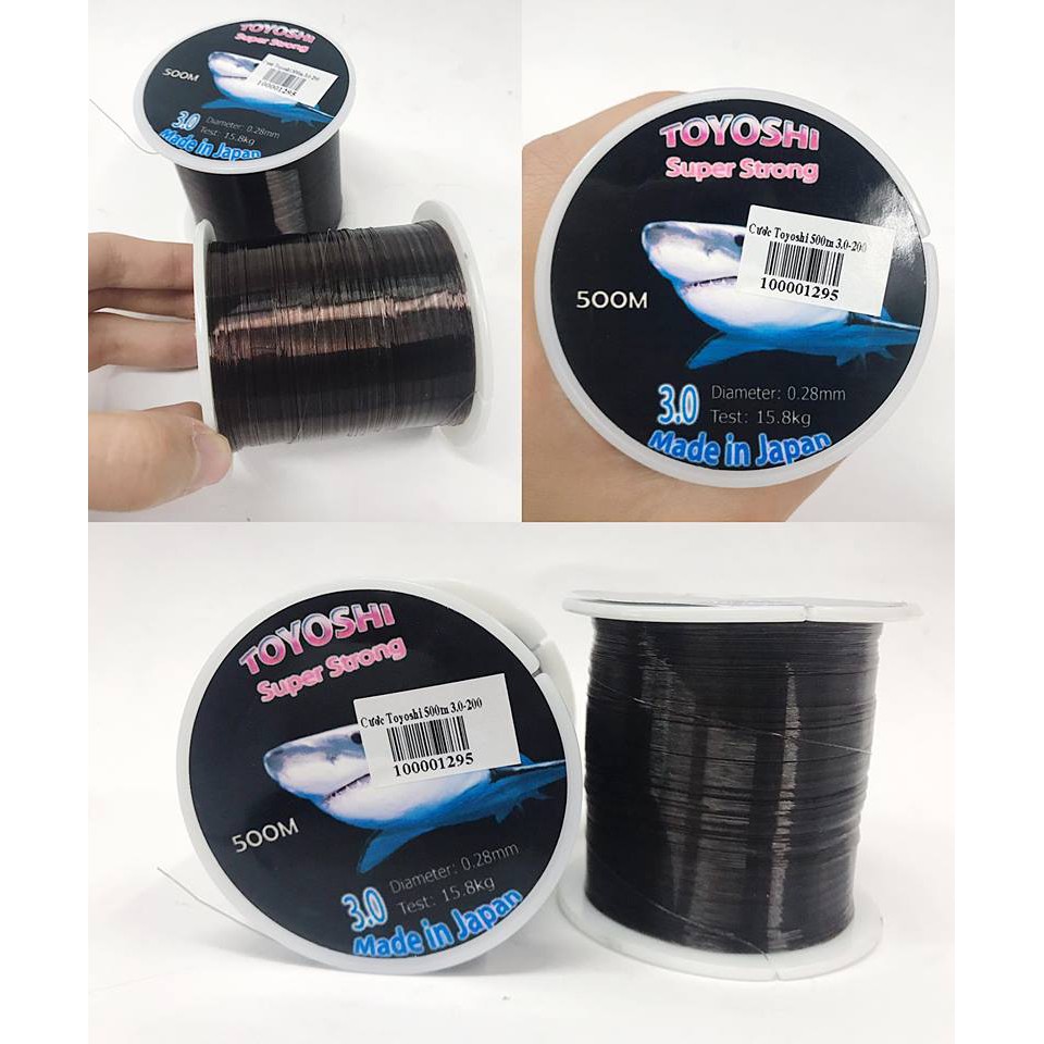 Cước cá mập Toyoshi Extra Strong Special 200m và 500m