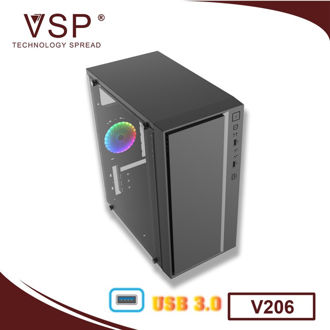 [HCM]Case VSP V206 - Vỏ nguồn máy tính