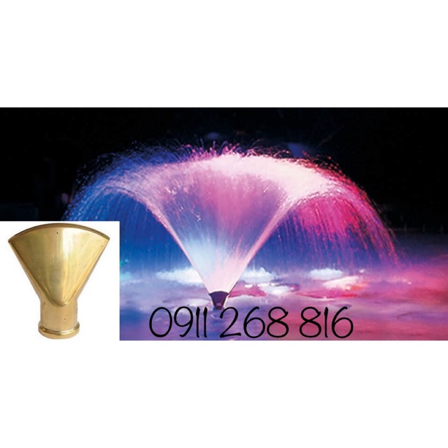 Đầu phun hình mỏ vịt 27mm