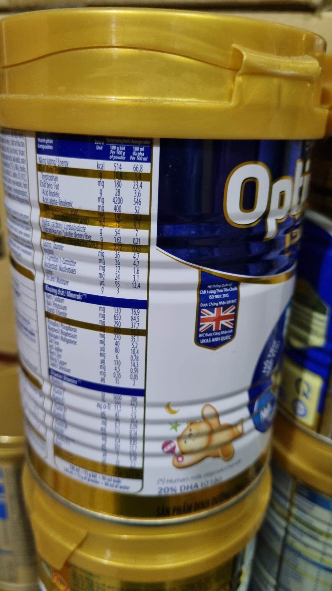 Sữa Optimum Gold 1 400g