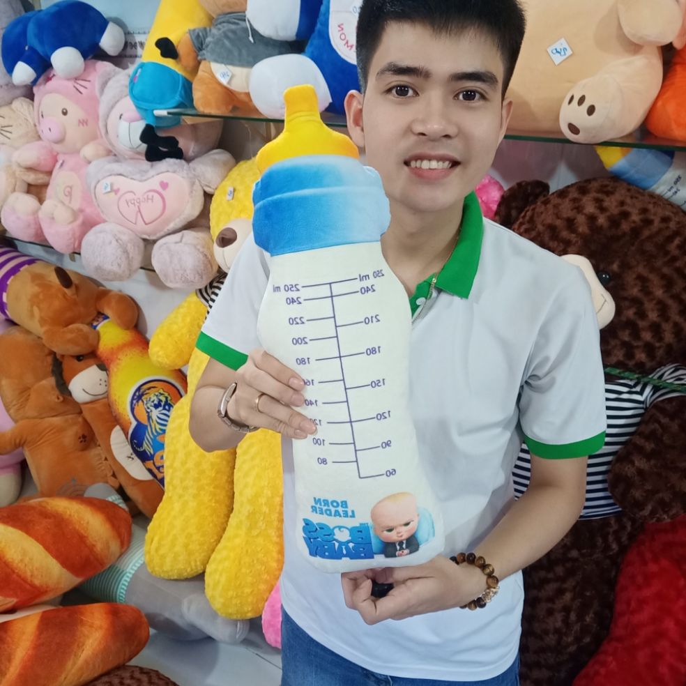GỐI ÔM BÌNH SỮA CHO BÉ