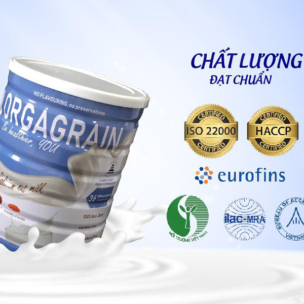 Sữa hạt Orgagrain, Sữa 31 loại hạt không đường