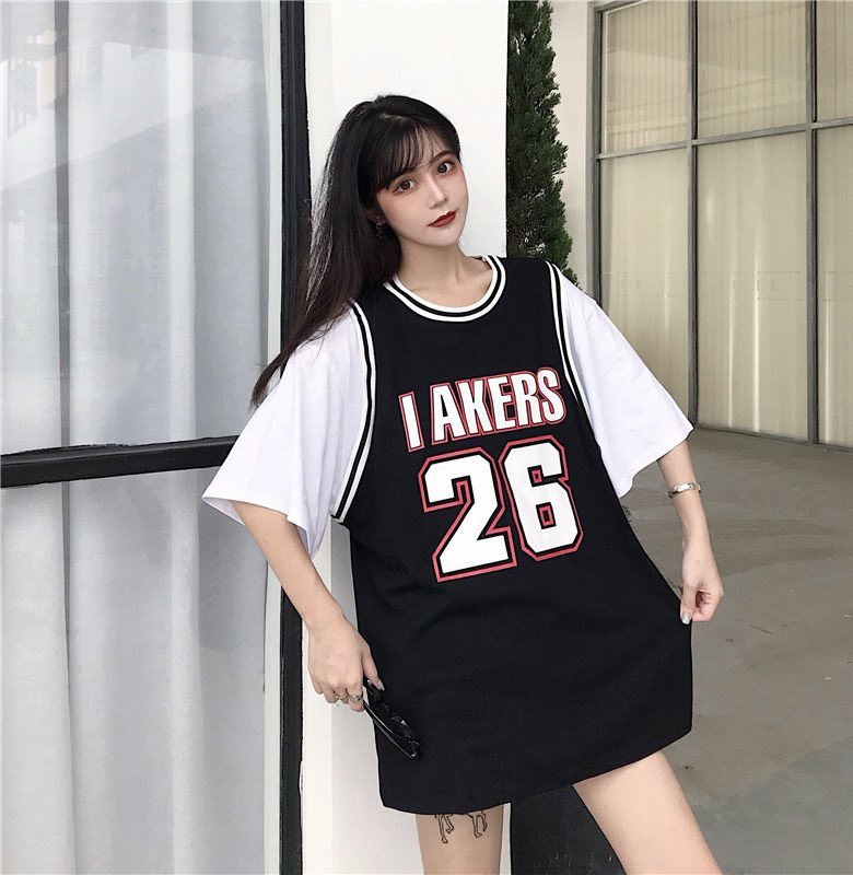 Set Bộ Thể Thao Bóng Rổ Áo Aiker SỐ 26 và Quần Short Viền V 2 Line H7