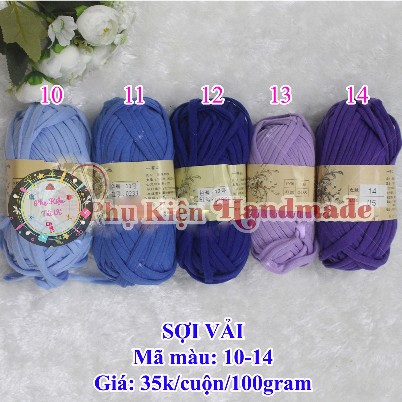 Sợi Vải (45K/cuộn/100gram)