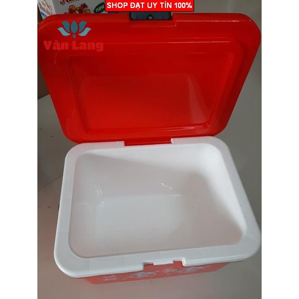 Phích Đá Vuông Giữ Nhiệt 13L 16L Việt Nhật (Thùng Đá Vuông Đa Năng)