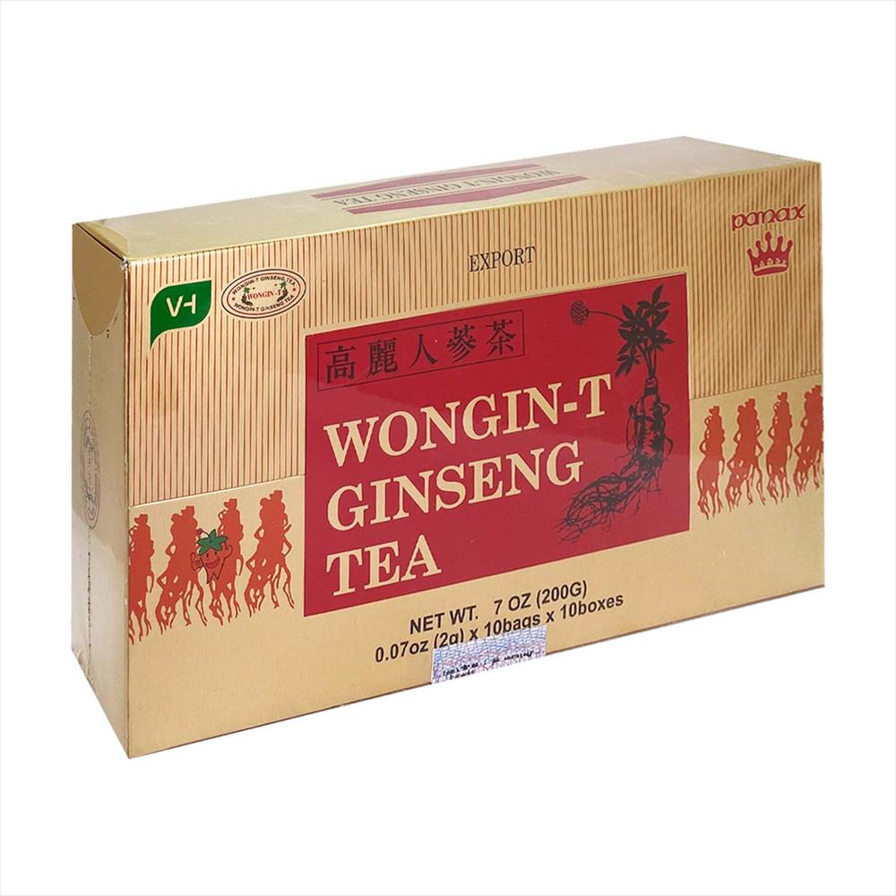 Trà sâm hàn quốc wongin t gingsen tea hộp 100 gói loại thường