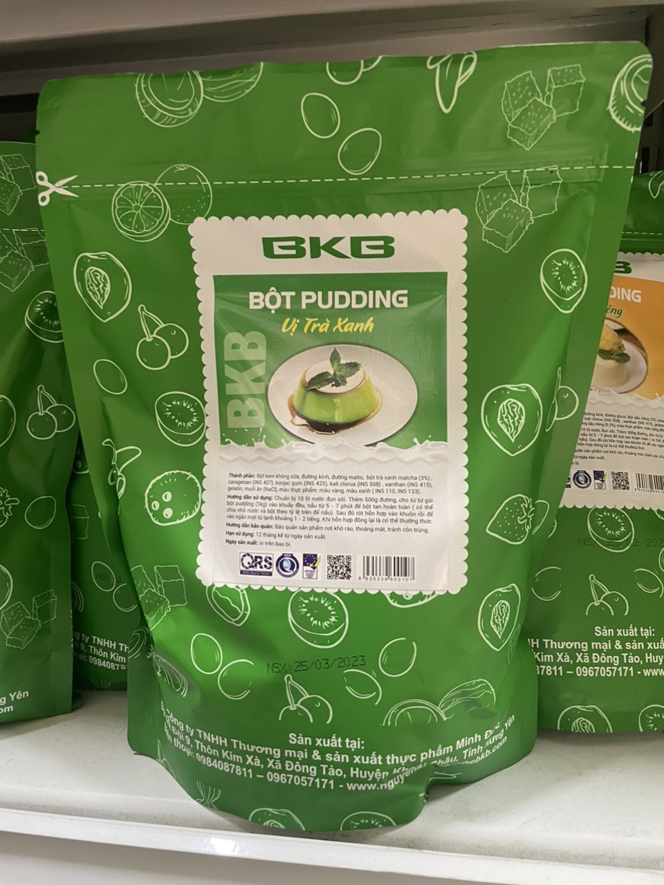 BỘT PUDDING BKB 1KG