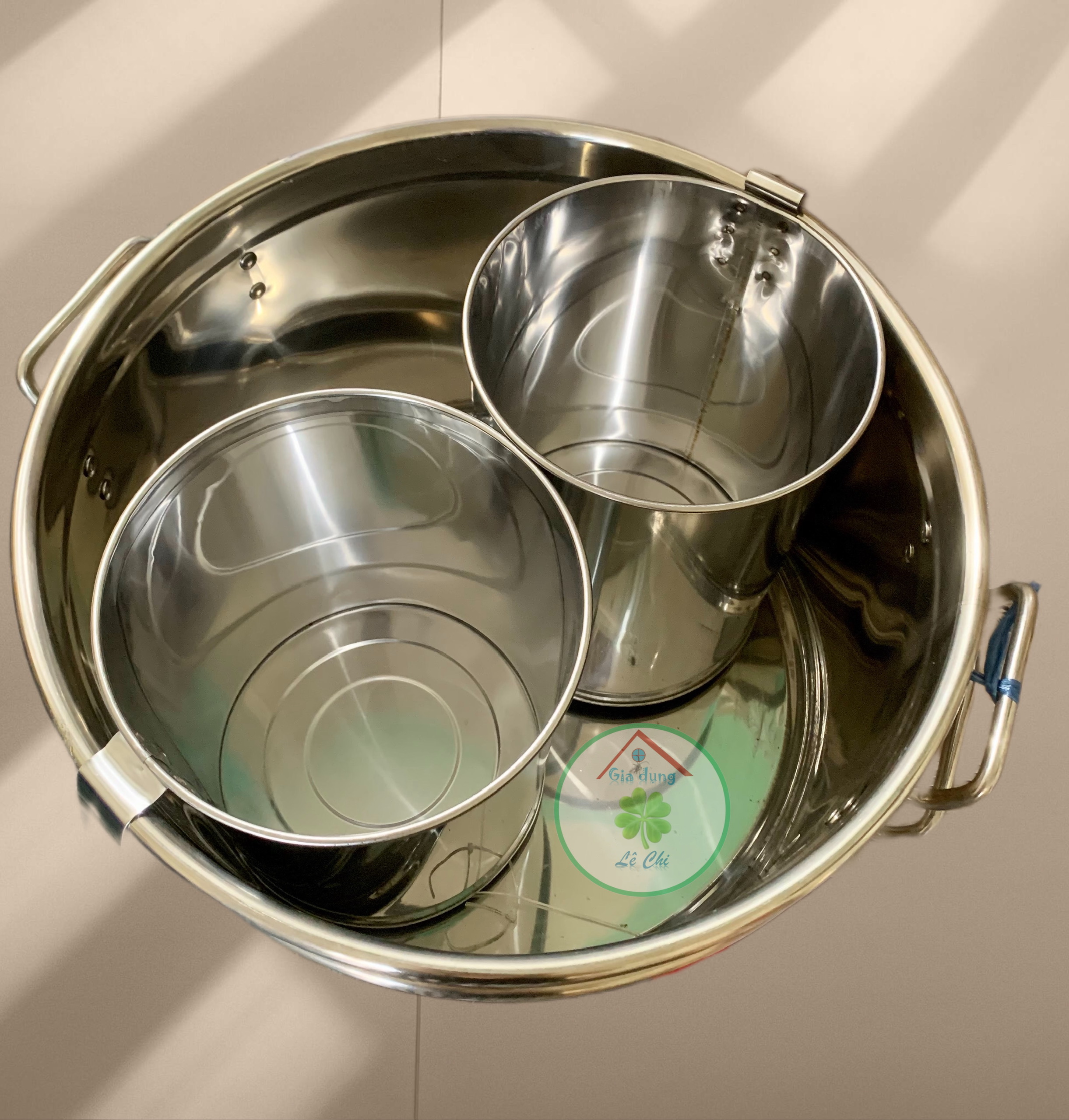 Ống/ Lòng trụng hủ tiếu, phở inox 201 (đường kính 19,5cm)