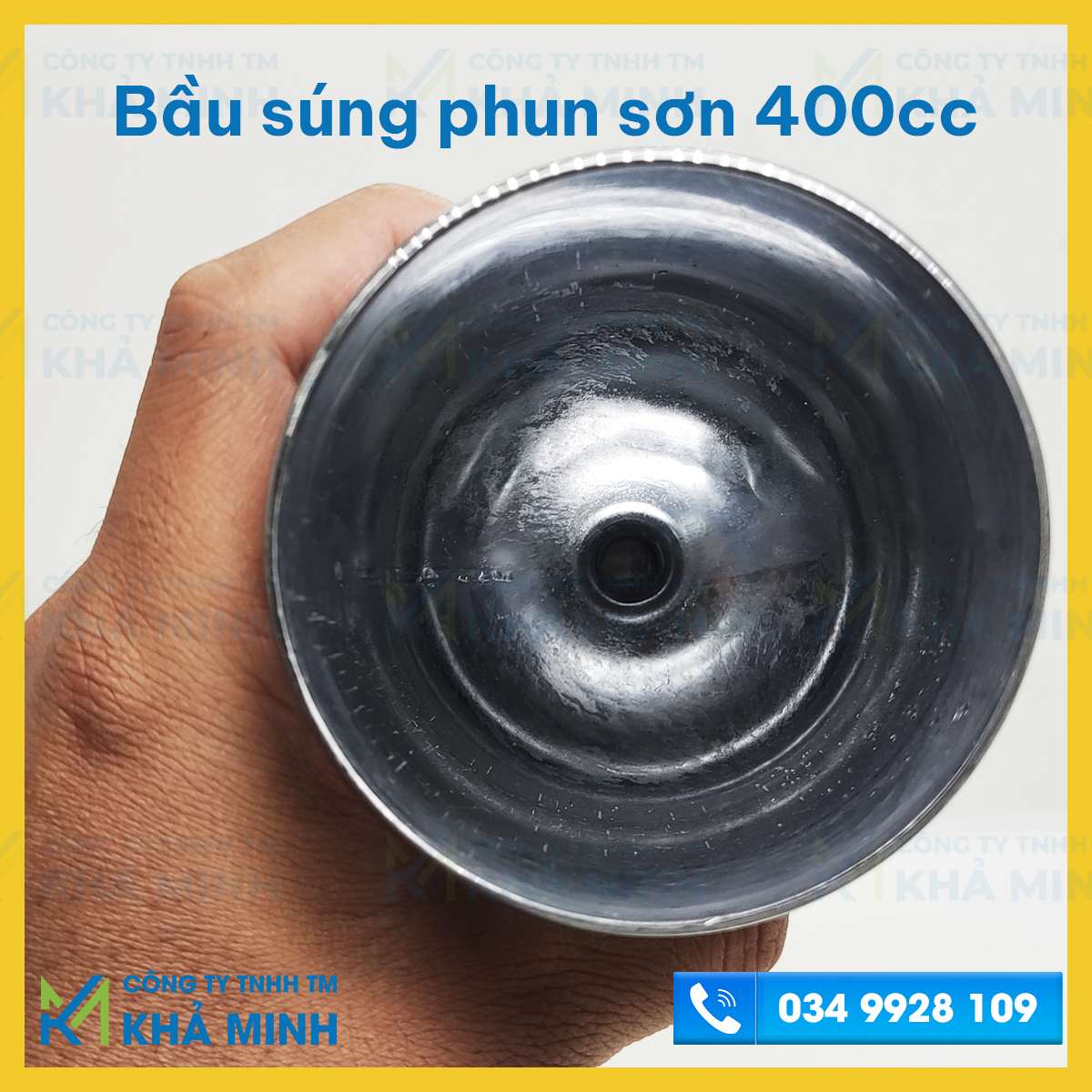 Cốc đựng sơn, bầu súng phun sơn 400ml