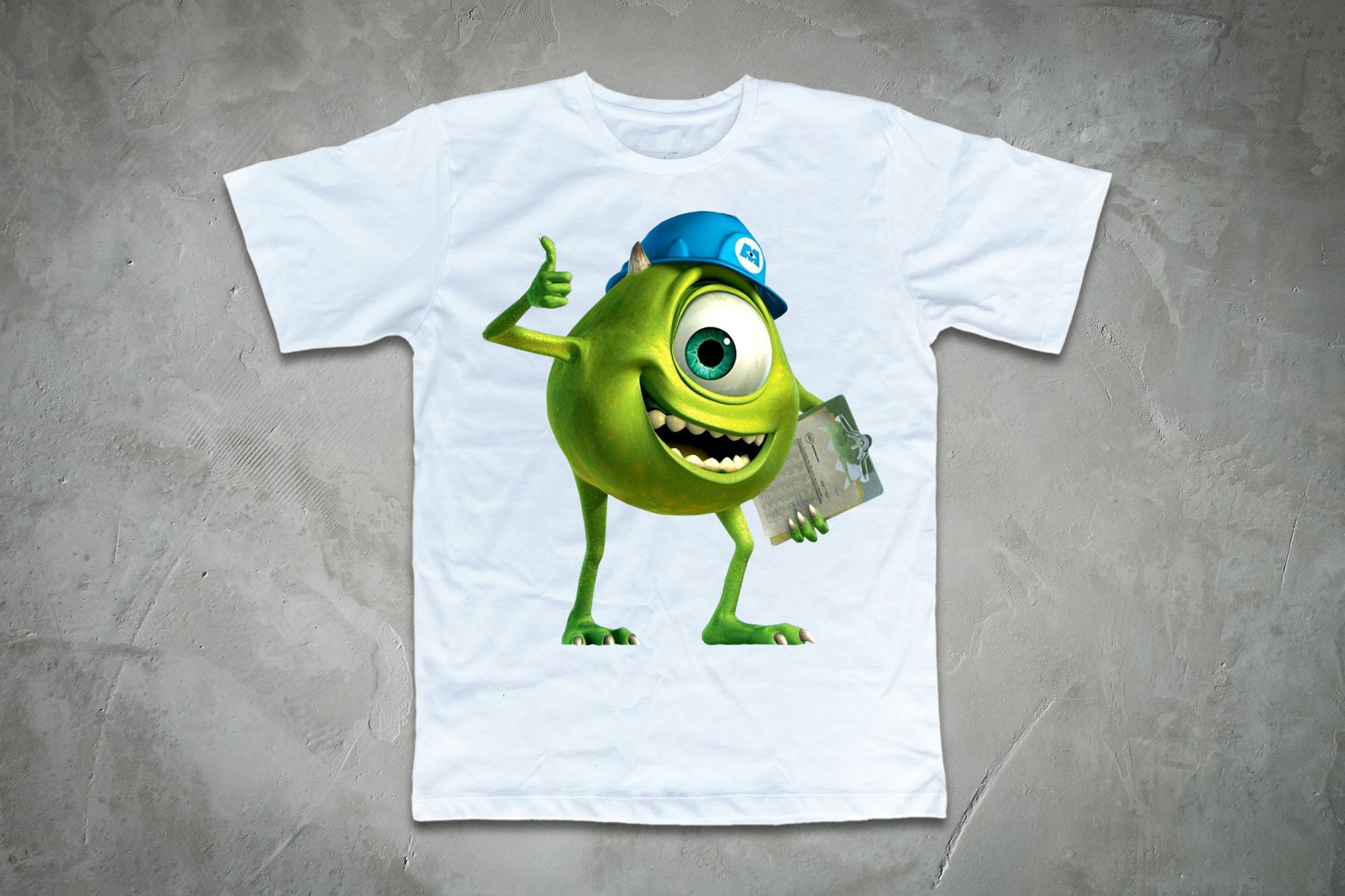 [HCM]Áo thun in hình Mike Wazowski dễ thương