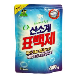 [KÈM QUÀ TẶNG]Bột giặt tẩy vết bẩn quần áo công nghệ oxygen Hàn Quốc 400g thumbnail
