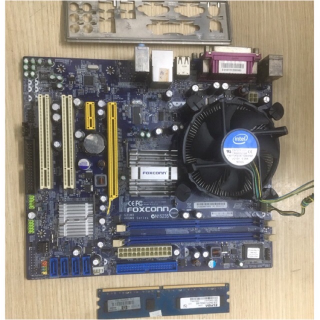 Main ( main +fe) / Combo main ( quạt, ram, cpu, main, chặn ) G31 cũ tháo case