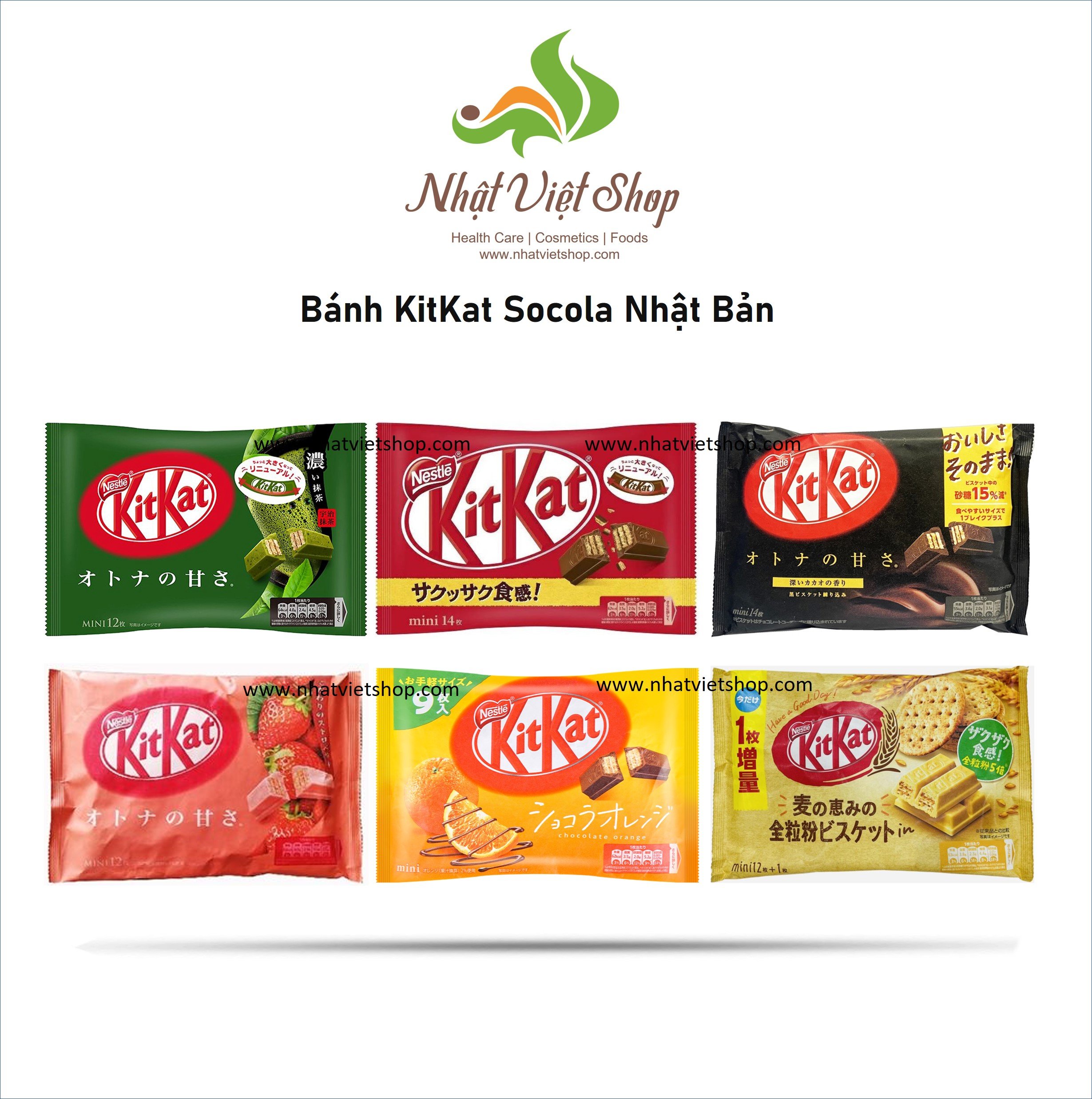 Bánh Socola KitKat Nestle Nhật Bản
