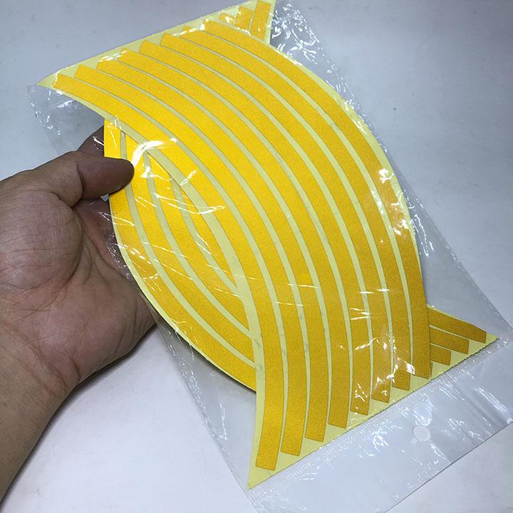 Tem Dán Xe Máy Dán Vành Xe có Phản Quang [1 Bộ ]