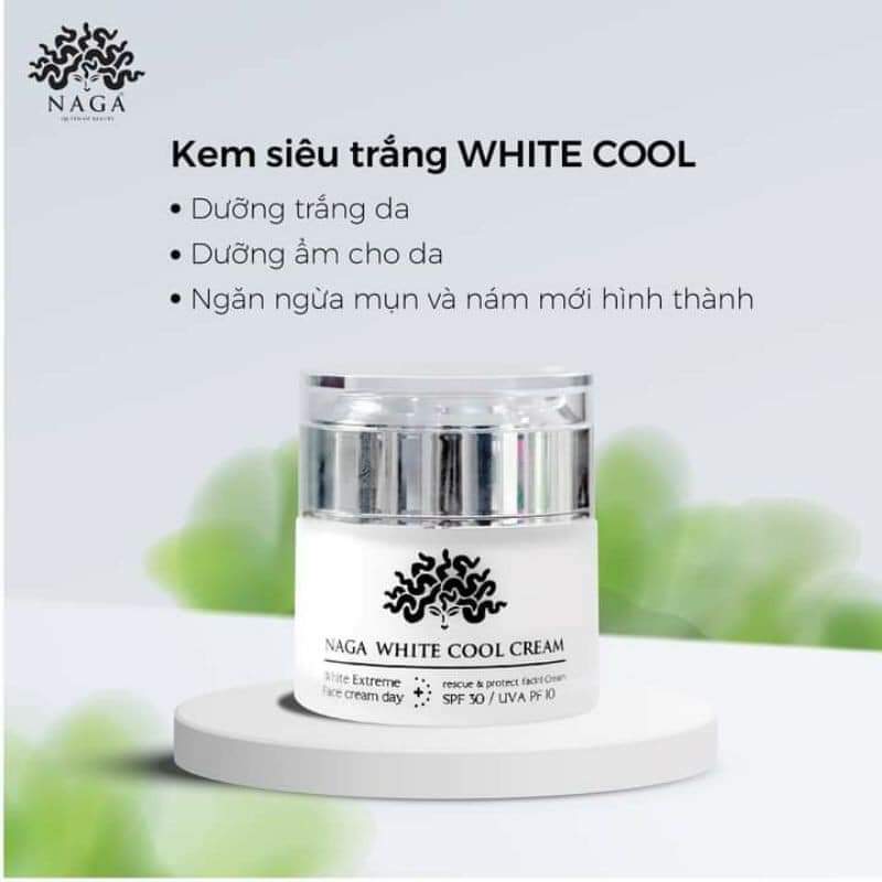 Kem dưỡng trắng White Cool Naga 30g