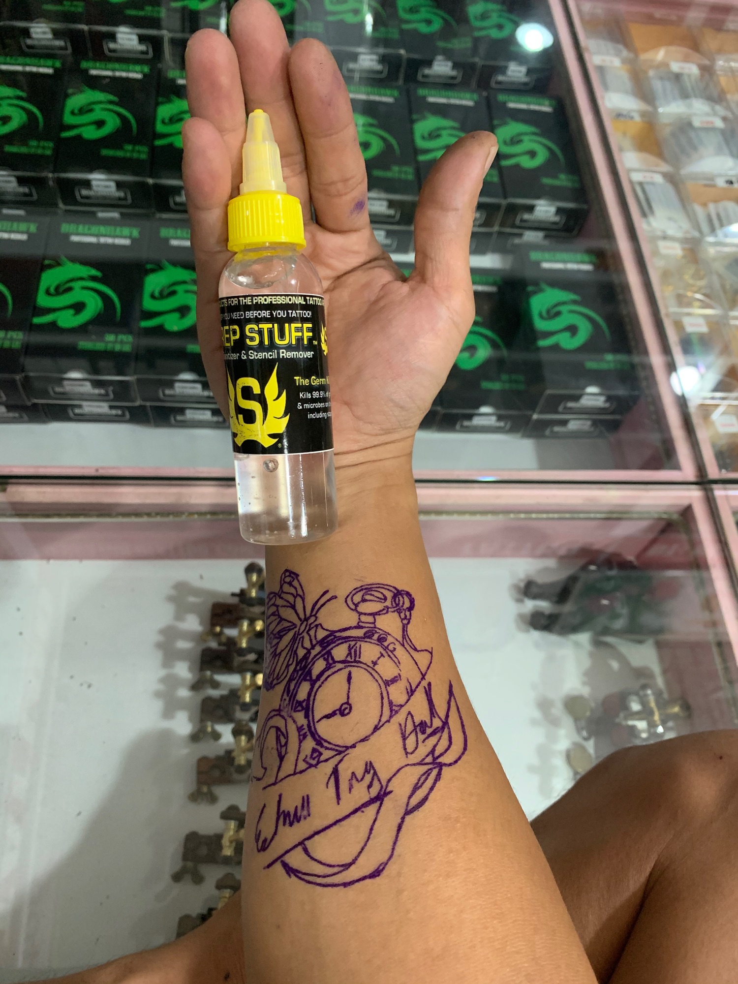 Gel in hình..Siêu bám sắc nét Prep Stuff 60ml 89k/60ml