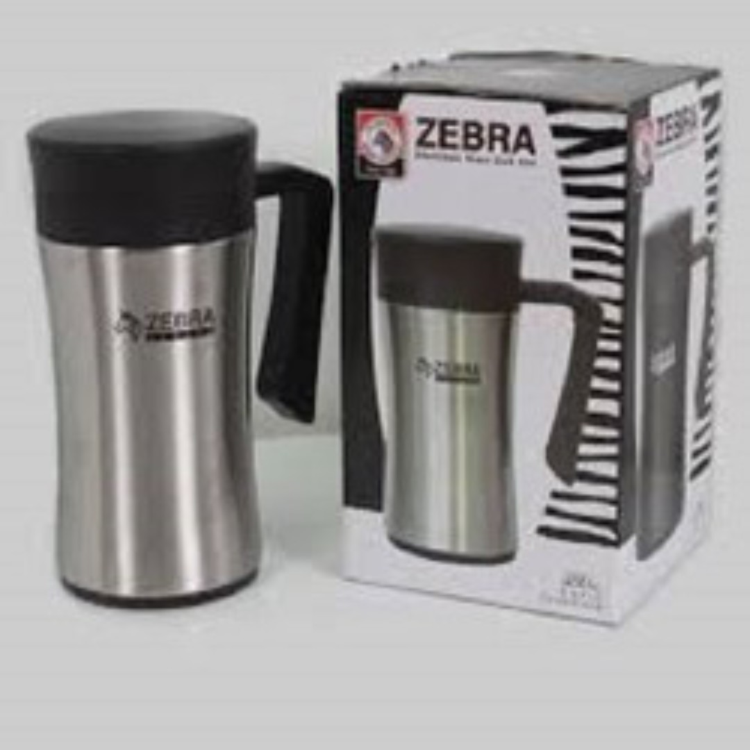 [HCM]Ca giữ nhiệt inox Zebra có quai 450 ml - 112972