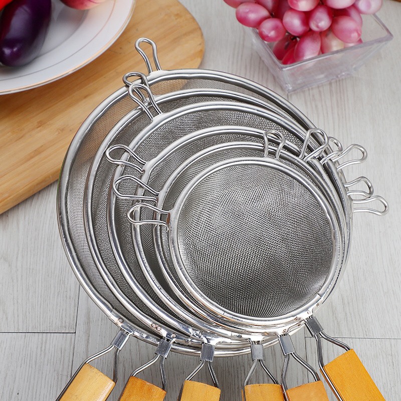 Rây lọc cháo inox cho bé ăn dặm 1 lớp