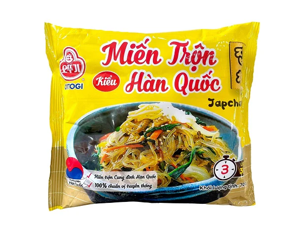 Combo 5 Gói Miến trộn Hàn Quốc Ottogi 70gram
